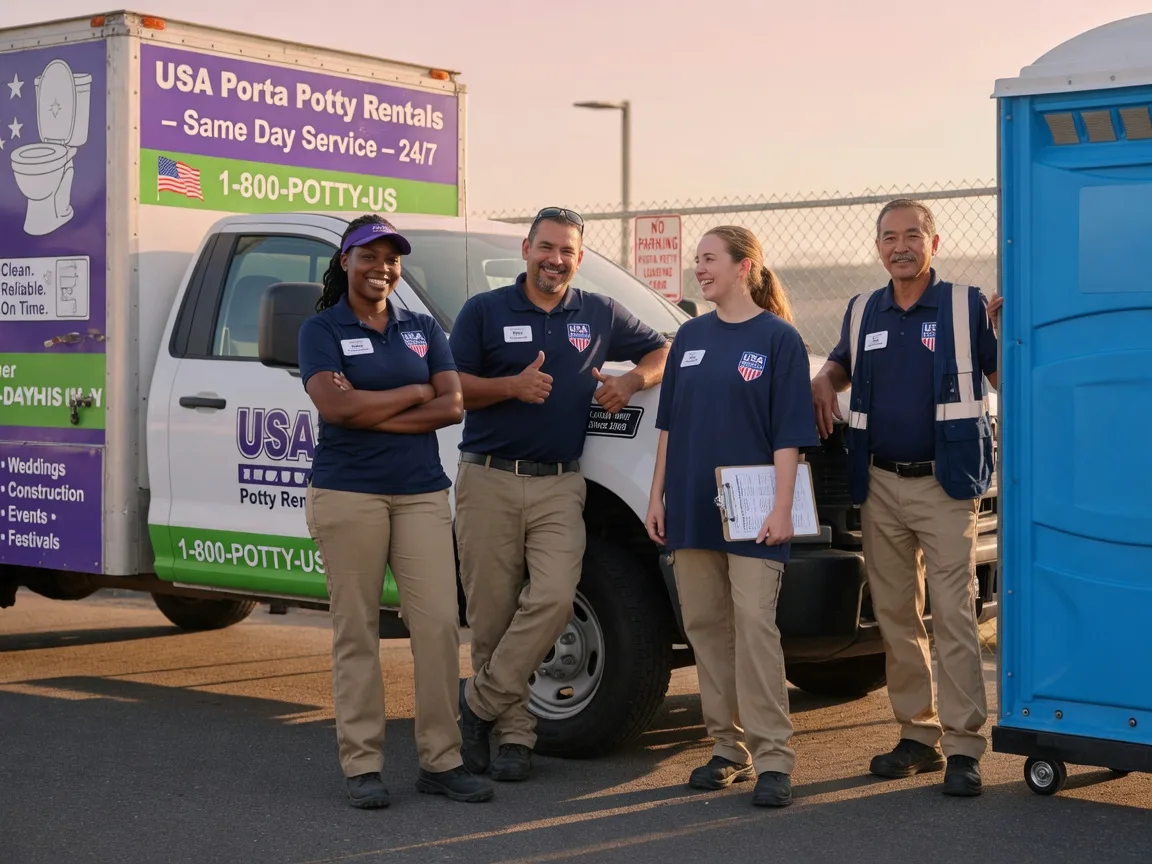 Porta Potty Rental company in Holmesville, OH